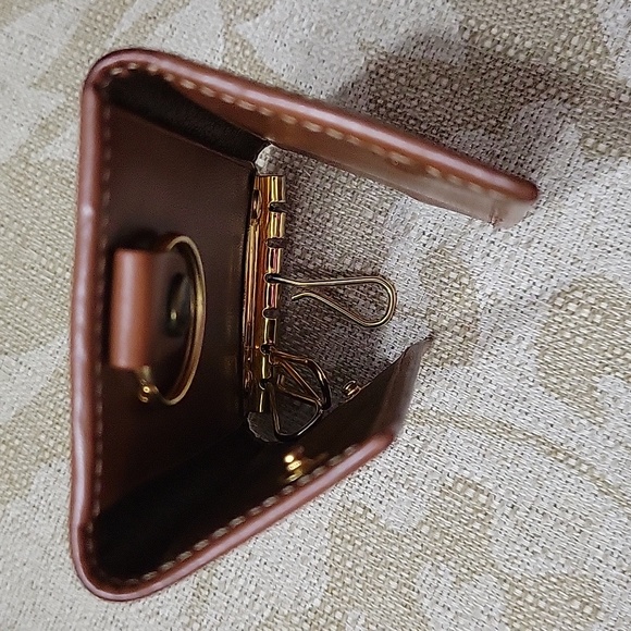 BURBERRYS VINTAGE KEYHOLDER NOVA CHECK ECU - Picture 6 of 8